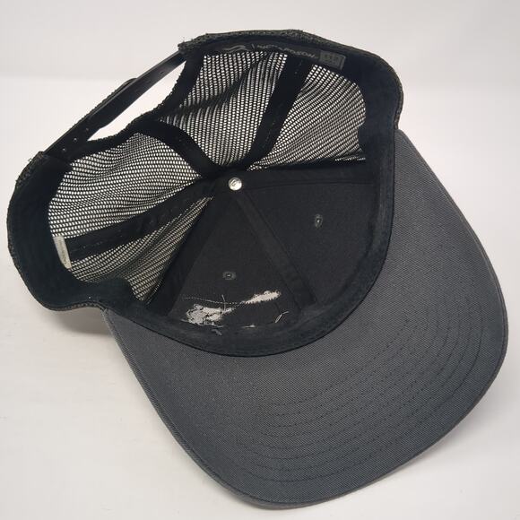 Back Country Hunters Snapback Trucker Hat Gray OS Adjustable Mesh Richardson - Picture 7 of 10